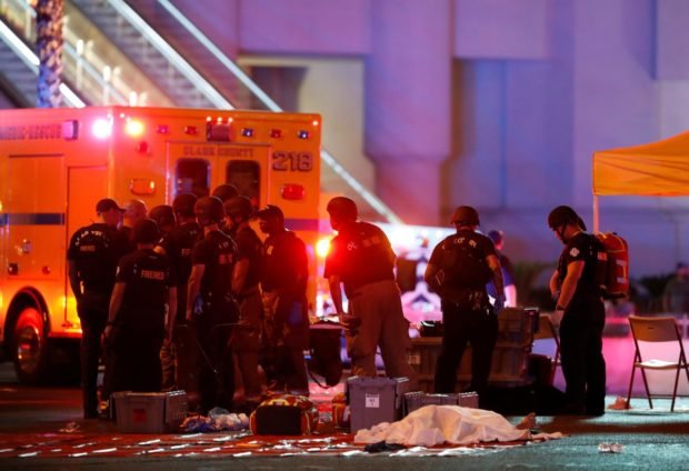 Las Vegas shooting first responders