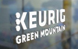 Keurig Green Mountain sign