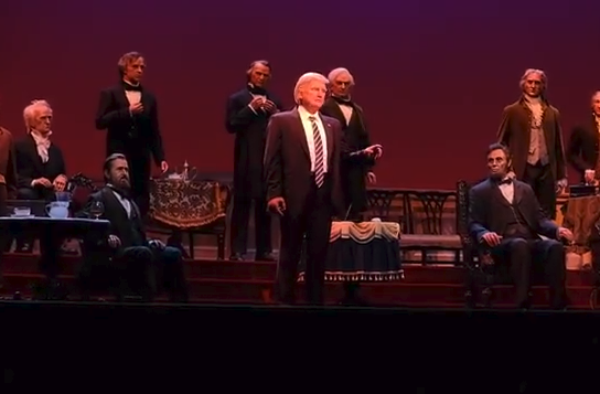 FULL Donald Trump animatronic speech in Hall of Presidents 2017, Walt Disney World