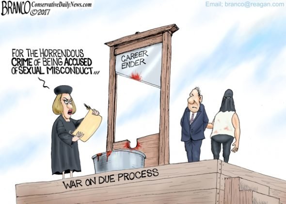 Male Privilege - A.F. Branco political cartoon