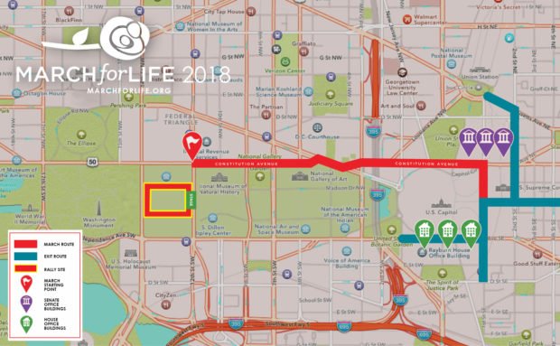 2018-March-for-Life-Map