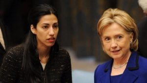 Huma Abedine and Hillary Clinton