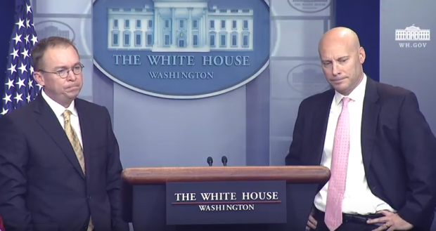 Mick Mulvaney and Marc Short - 2