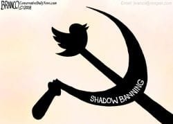 A.F. Branco political cartoon - The Shadow Knows