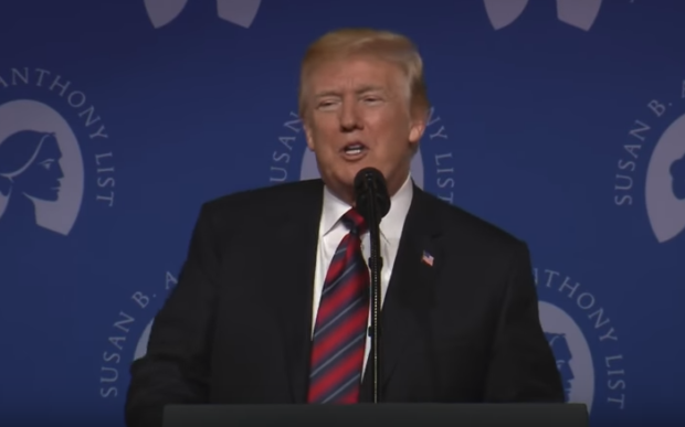 Donald Trump speech at 2018 Susan B. Anthony Campaign for Life Gala 5-22-18