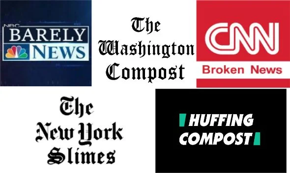 Media Bias - NY Times - NBC News - CNN - Washington Post - Huffington Post