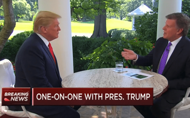 Donald Trump CNBC interview 7-20-18