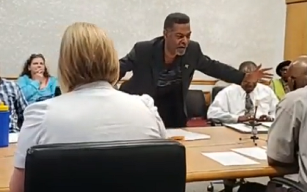 Flint Councilman Eric Mays, July 2, 2019 / Government video