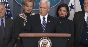 Coronavirus task force press briefing Mike Pence