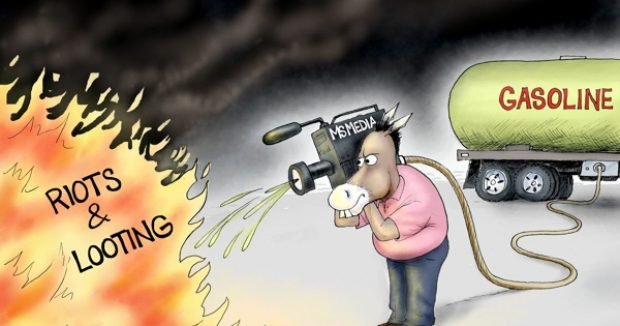 Flame Throwers - A.F. Branco Cartoon - Conservative Daily News