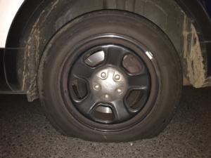 Flat police cruiser tires/PPB Blog