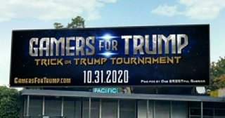 Gamers for Trump advertisement, courtesy of Stephanie Lien D'Urso. 