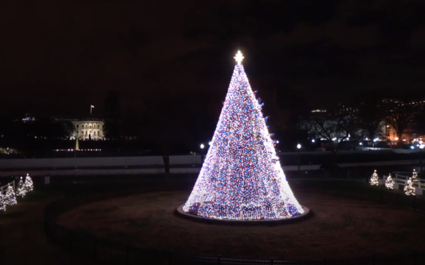 President Biden and the First Lady Participate in the National Christmas Tree Lighting – 11/30/23