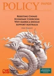Resisting China's Economic Coercion