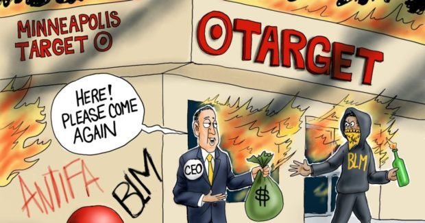 Target Practice – A.F. Branco Cartoon