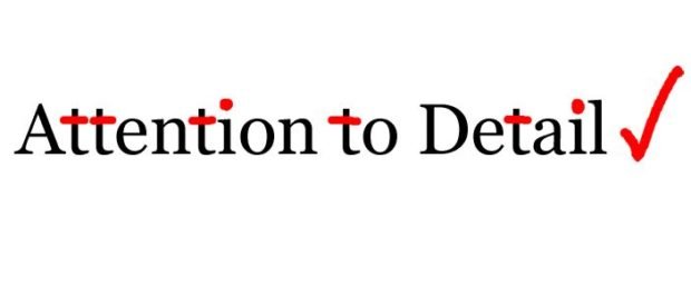 The Devil is in the Details – Details are Important and Worthy of Our Attention