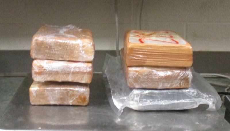 Packages containing nearly 14 pounds of cocaine seized by CBP officers at Brownsville Port of Entry