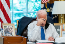 Joe Biden not sure signing considering confused sad upset