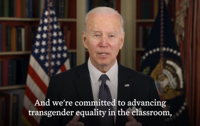 Biden Administration Endorses Child Sex Changes On Transgender Visibility Day