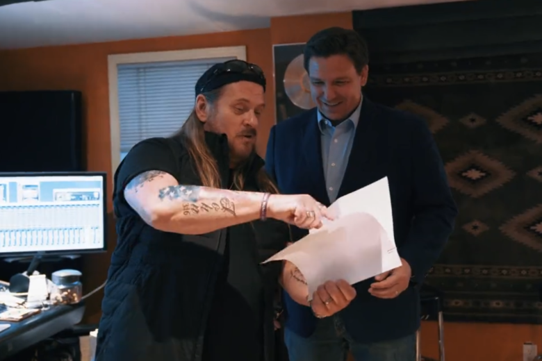 DeSantis Gets a Theme Song from Van Zant Brothers