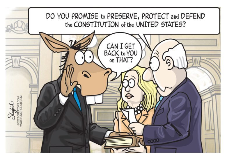 Democrats breaking promises oath