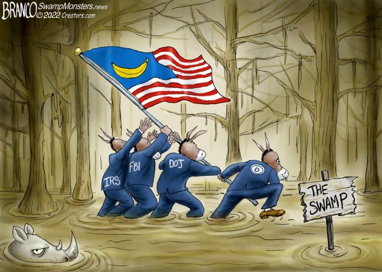The swamp IRS FBI DOJ
