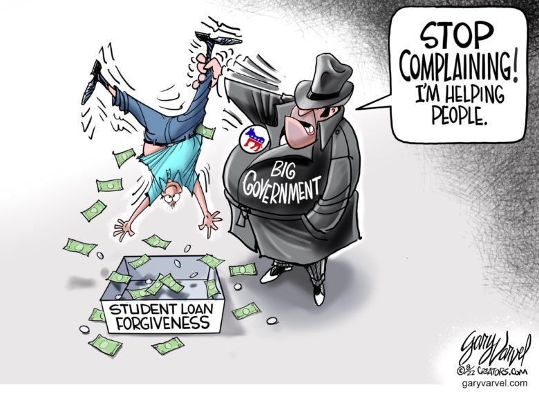 Student loan forgiveness at taxpayer expense