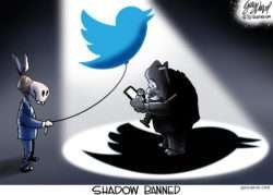 Twitter shadow ban censorship