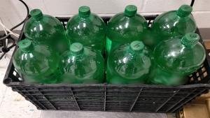 Soda bottles containing nearly 58 pounds of methamphetamine seized by CBP officers at Eagle Pass Port of Entry.