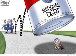 National debt baby