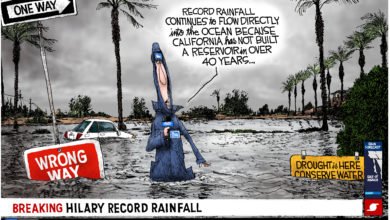 California flood drought water shortage