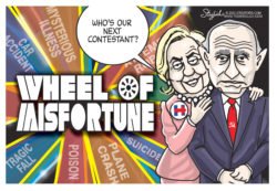 Hillary Clinton accidents suicides wheel of misfortune