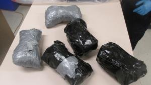 Methamphetamine seized by CBP officers.