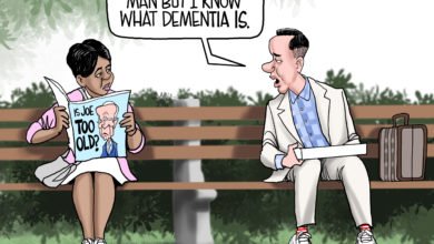 Joe Biden has dementia is old