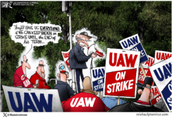 Joe Biden union strike