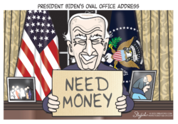 Joe Biden Beggar ukraine money