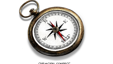 Selfish Moral Compass
