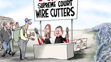 Supreme court wire cutters illegal immigration border