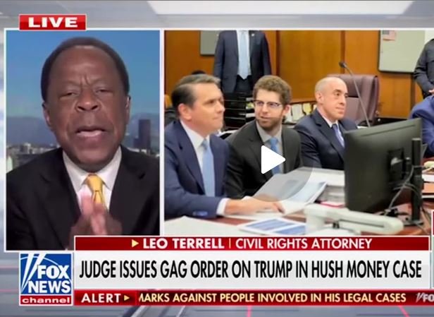 Leo Terrell Slams Judge’s ‘Vague’ Gag Order ‘Limiting Trump’s Right’ To Speak