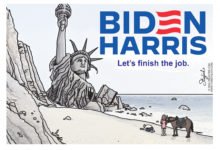 Biden Harris 2024 destroying America