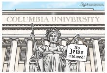 Columbia university anti-Semitism hate segregation