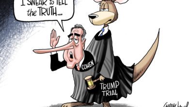 Trump trial lawfare kangaroo court Michael Cohen